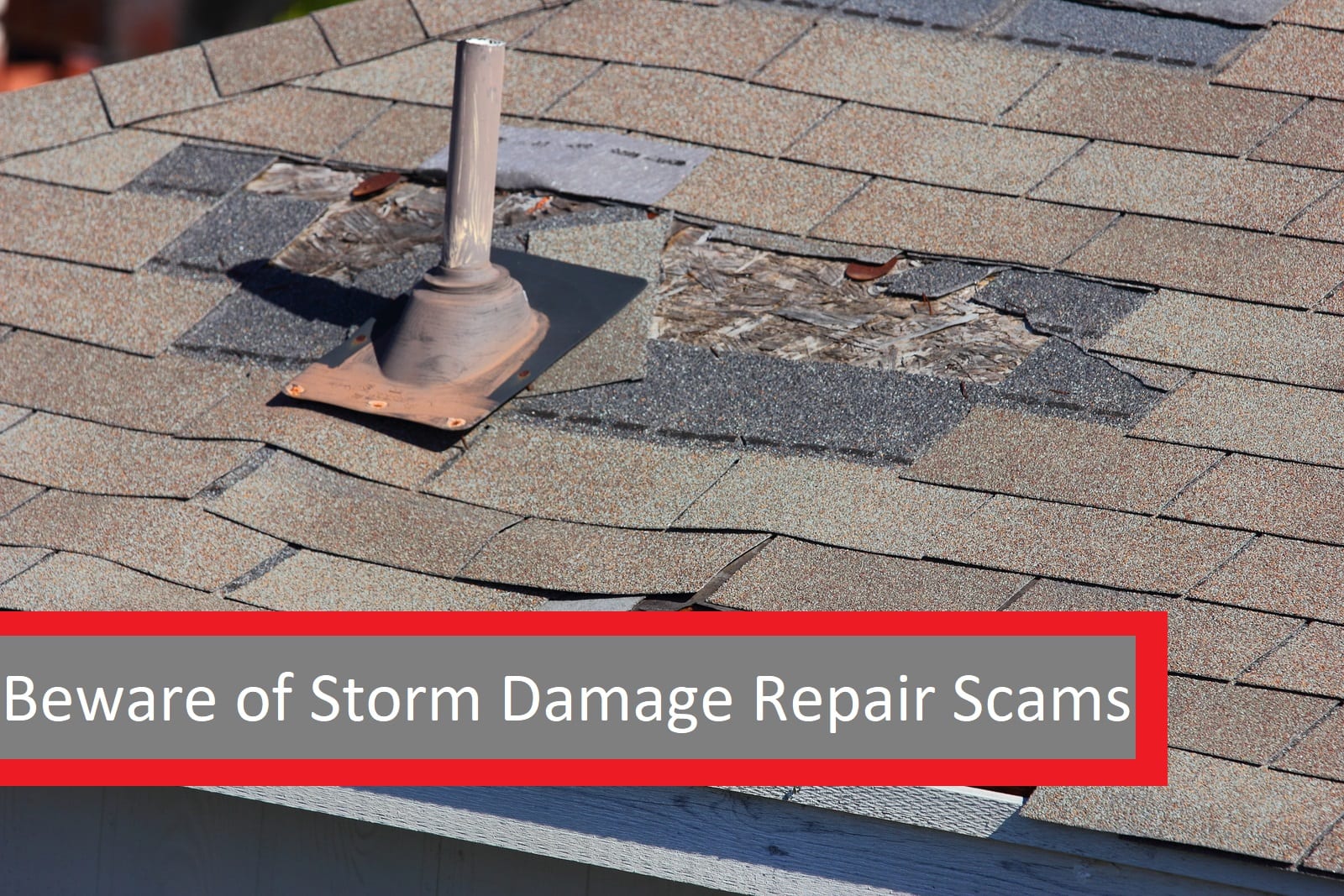 storm damage repair scams